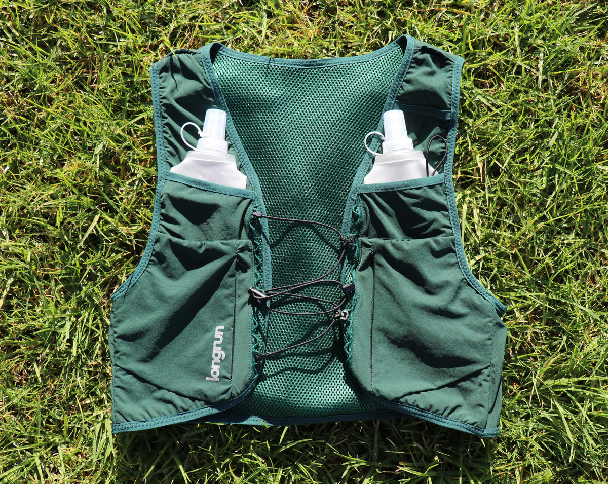 Longrun Z2 - Hydration Vest (+ 2 Bottles)