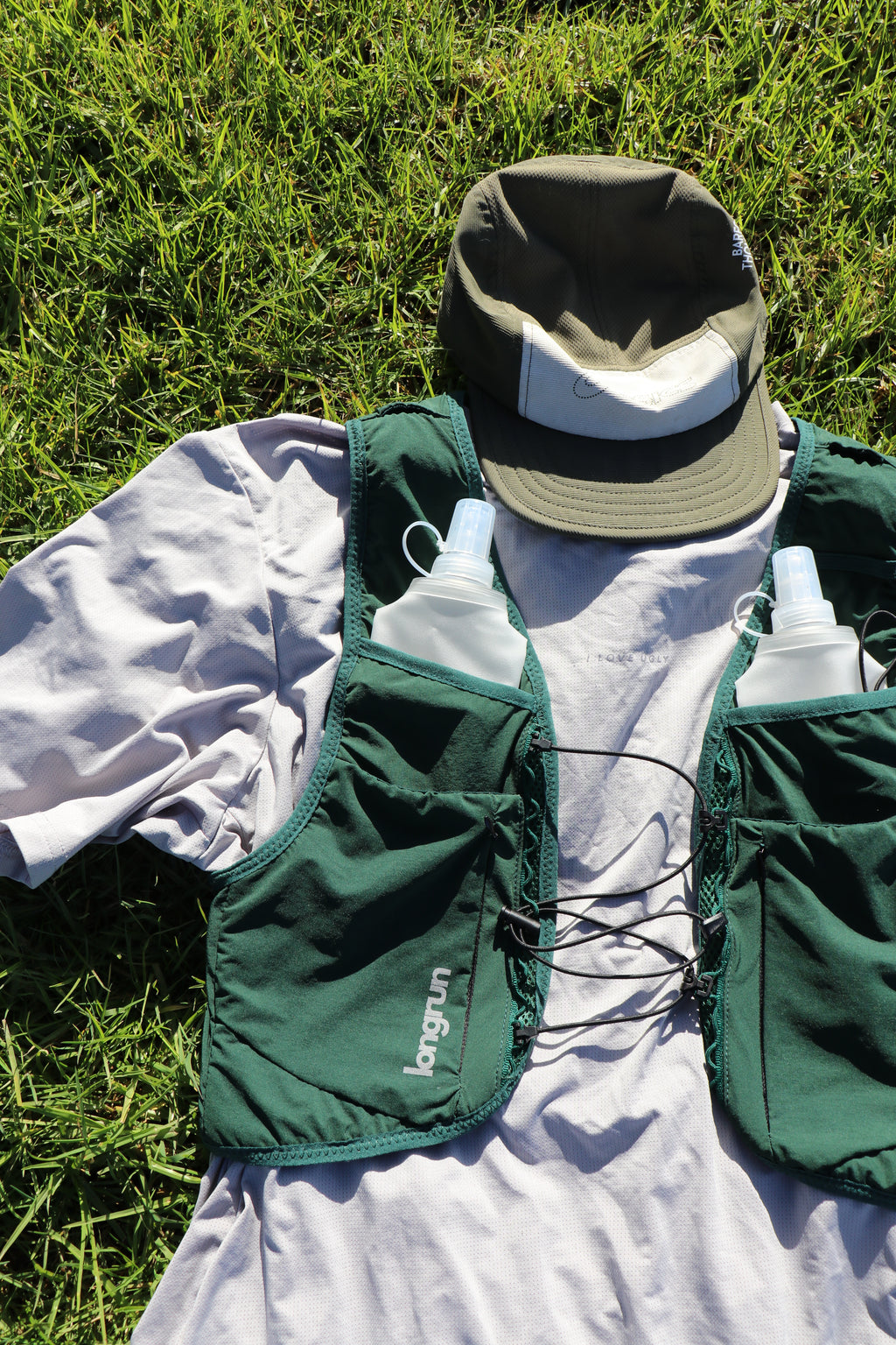 Longrun Z2 - Hydration Vest (+ 2 Bottles)